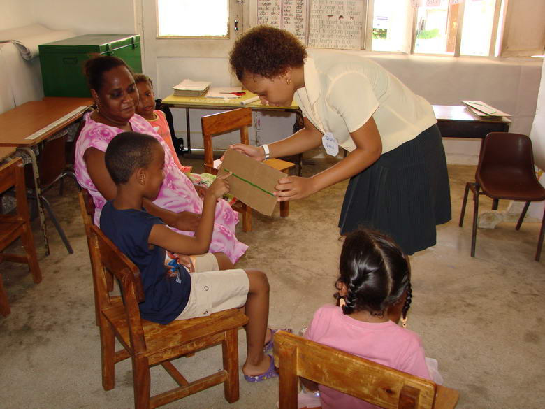 Children with hearing problems - learn sign language