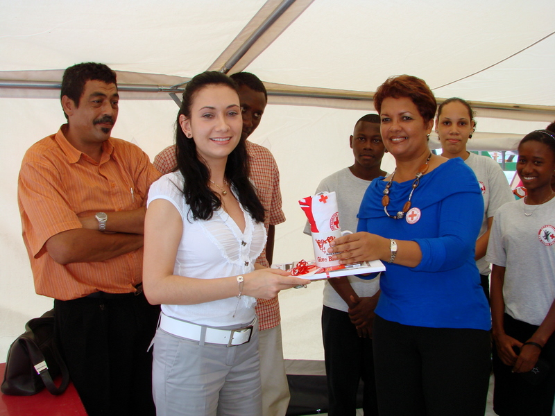 Red Cross Society presents kit to First Lady