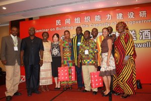 LUNGOS participants in NGO Capacity Building Workshop - China Nov,2008