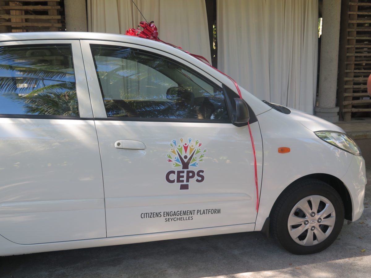 CEPS Benefits from a Vehicle under the EU Project.