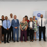 Ambassador Degert in a souvenir photograph with members of the SHRC