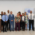 Ambassador Degert in a souvenir photograph with members of the SHRC